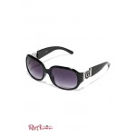 Женские Солнцезащитные Очки GUESS Factory (Cutout Logo Plastic Sunglasses) 63611-01 Черный