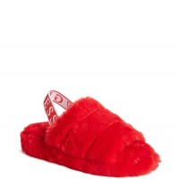 Жіночий Тапочки (Liddie Faux-Fur Slippers) 63541-01 Червоний