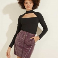 Женский Топ (Eco Ilaria Top) 64291-01 Реактивний Черный