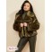 Женская Куртка (Gwenda Faux-Fur Jacket) 60561-01 Lancer Зеленый Мульти