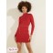 Женское Платье (Mariah Open-Back Dress) 58611-01 Rugby Красный
