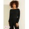 Жіночий Светр (Tanya Cable Knit Sweater) 58821-01 Реактивний Чорний
