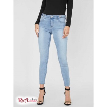 Жіночі Джинси (Ummah Rhinestone Mid-Rise Skinny Jeans) 57131-01 Light Wash