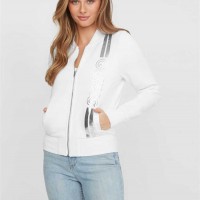 Женская Куртка (Zaiden Logo Jacket) 63191-01 Pure Белый Женская Куртка (Zaiden Logo Jacket) 63191-01 Pure Белый