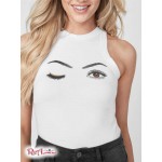 Женский Танк GUESS Factory (Senna Tank) 63381-01 Pure Белый