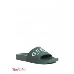 Женские Шлепанцы GUESS Factory (Angelea Logo Pool Slides) 56811-01 Зеленый