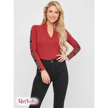 Жіноче Боді (Damarion Logo Tape Bodysuit) 57241-01 Червоний Noir