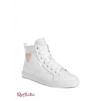 Жіночі Снікерси (Melany Nylon High-Top Sneakers) 56891-01 Білий Floral