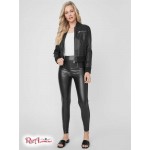 Жіночий Бомбер GUESS Factory (Randy Faux-Leather Bomber Jacket) 63361-01 Jet Black Жіночий Бомбер GUESS Factory (Randy Faux-Leather Bomber Jacket) 63361-01 Jet Black