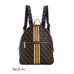 Жіночий Рюкзак GUESS (Vikky Logo Printed Backpack) 59221-01 Коричневий