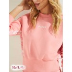 Жіночий Світшот GUESS (Logo Tape Mock-Neck Sweatshirt) 59441-01 ScatteЧервоний Petals Жіночий Світшот GUESS (Logo Tape Mock-Neck Sweatshirt) 59441-01 ScatteЧервоний Petals