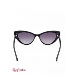 Женские Солнцезащитные Очки GUESS (Winged Cat-Eye Sunglasses) 60101-01 Серебро