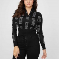 Женский Свитер (Kally Logo Sweater) 57791-01 Реактивний Черный Мульти Женский Свитер (Kally Logo Sweater) 57791-01 Реактивний Черный Мульти