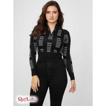 Жіночий Светр (Kally Logo Sweater) 57791-01 Реактивний Чорний Мульті