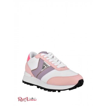 Жіночі Снікерси (Samsin Color-Blocked Sneakers) 56091-01 Рожевий Мульті Fabric
