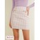 Женская Юбка (Bella Tweed Skirt) 64421-01 New Светлый Сиреневый Мульти
