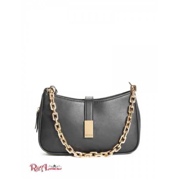 Женская Сумка на Плечо GUESS Factory (Lydia Shoulder Bag) 63691-01 Черный