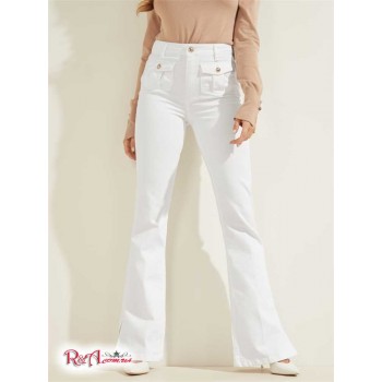 Жіночі Джинси (Jossy High-Rise Flare Jeans) 58691-01 Чистий Білий