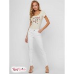 Жіноча Футболка GUESS Factory (Kalvin Logo Tee) 63311-01 Sheep Wool