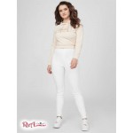 Женский Пуловер GUESS Factory (Lara Cropped Logo Pullover) 63281-01 Sheep Wool