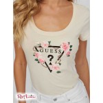 Жіноча Футболка GUESS Factory (Kalvin Logo Tee) 63311-01 Sheep Wool