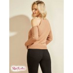 Жіночий Светр MARCIANO (Priya Cold-Shoulder Sweater Top) 64451-01 Shiitake Коричневий