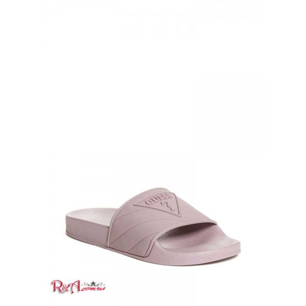 Женские Сандалии GUESS Factory (Veronica Quilted Slide Sandals) 63511-01 Orchid