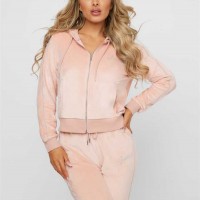 Женское Худи (Deck Velour Hoodie) 57571-01 Роза Bliss