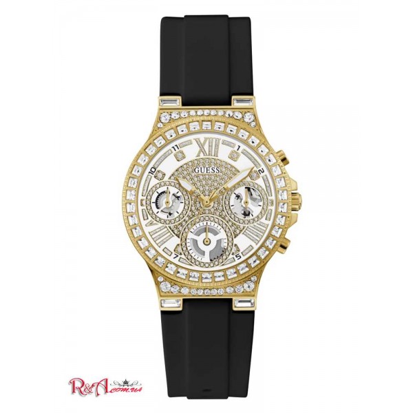 Женские Часы GUESS (Gold-Tone Rhinestone Multifunction Watch) 56181-01 Multi Женские Часы GUESS (Gold-Tone Rhinestone Multifunction Watch) 56181-01 Multi