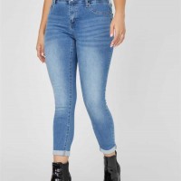 Женские Джинсы (Mishell Mid-Rise Skinny Jeans) 57861-01 Светлый WПепельно-Серый