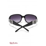Женские Солнцезащитные Очки GUESS Factory (Cutout Logo Plastic Sunglasses) 63611-01 Черный