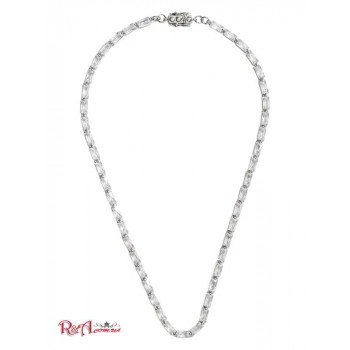 Женское Ожерелье (Silver Baguette Chain Necklace) 64651-01 Серебро