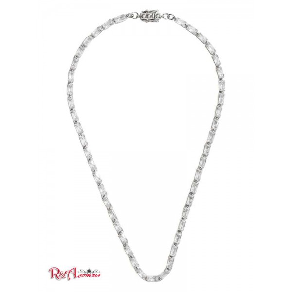 Жіноче Намисто MARCIANO (Silver Baguette Chain Necklace) 64651-01 Срібло