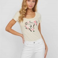 Жіноча Футболка (Kalvin Logo Tee) 63311-01 Sheep Wool