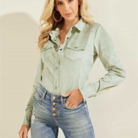Женская Рубашка (Daisy Shirt) 64381-01 Светлый Matcha