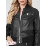Жіночий Бомбер GUESS Factory (Randy Faux-Leather Bomber Jacket) 63361-01 Jet Black Жіночий Бомбер GUESS Factory (Randy Faux-Leather Bomber Jacket) 63361-01 Jet Black