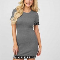 Женское Платье (Brea Logo Tape Dress) 57381-01 Темный Серый