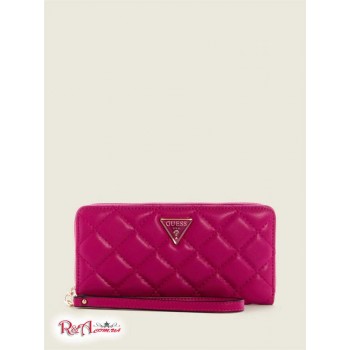 Жіночий Гаманець (Cessily Quilted Large Zip-Around Wallet) 64611-01 Фуксія