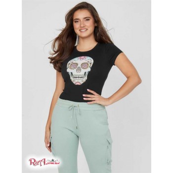 Жіноча Футболка (Skully Tee) 63441-01 Jet Black