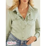 Женская Рубашка GUESS (Daisy Shirt) 64381-01 Светлый Matcha