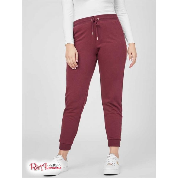 Женские Джоггеры GUESS Factory (Maila Logo Joggers) 63261-01 Mystic Wine