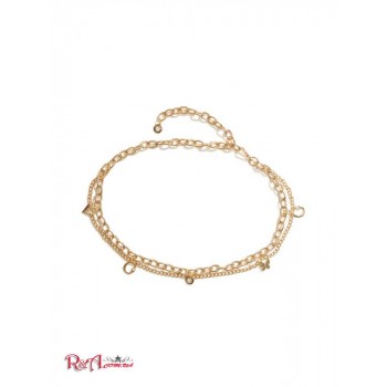 Жіноча Ланцюг (Logo Charm Chain Belt) 63591-01 Золото