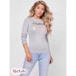 Женский Свитер GUESS Factory (Abiel Logo Sweater) 57611-01 Светлый Melange Серый