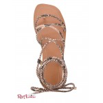 Женские Сандалии GUESS (Cristen Lace-Up Flat Sandals) 56151-01 Черный Мульти