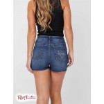 Женские Шорты GUESS Factory (Sophie Logo Embellished Shorts) 54541-01 Темная Стирка