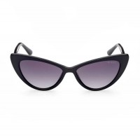 Жіночі Сонцезахисні Окуляри (Winged Cat-Eye Sunglasses) 60101-01 Срібло