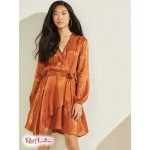 Жіноче Сукня GUESS (Eco Doha Wrap Dress) 58911-01 Ginger Spice