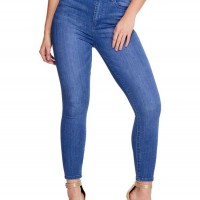 Женские Джинсы (Simmone High-Rise Skinny Jeans) 57841-01 Яркий Синий WПепельно-Серый 30 Inseam