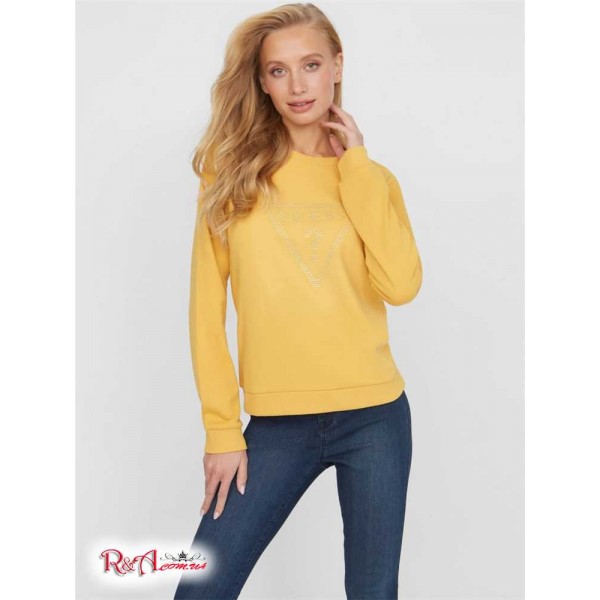 Женский Пуловер GUESS Factory (Kadience Logo Pullover) 63352-01 Dusty Apricot