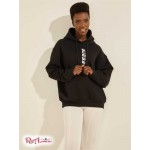 Жіночий Світшот GUESS (Eco Alisha Hooded Sweatshirt) 59432-01 Реактивний Чорний Жіночий Світшот GUESS (Eco Alisha Hooded Sweatshirt) 59432-01 Реактивний Чорний